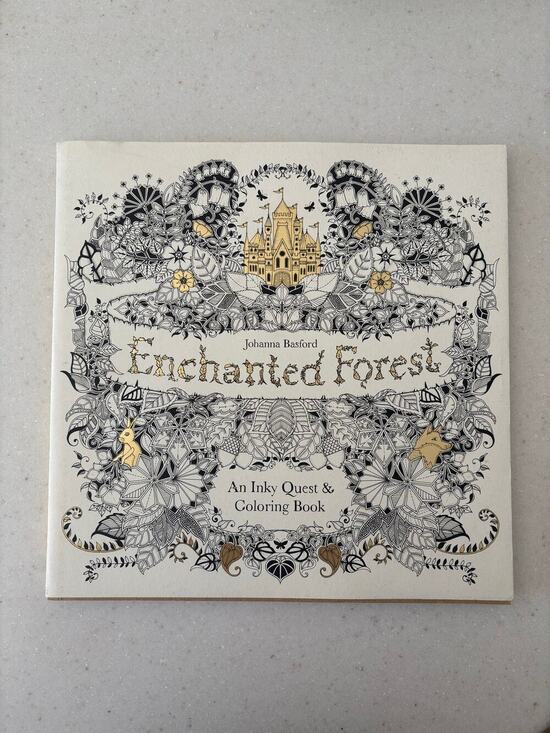 Other Other - Enchanted Forest Johanna Basford Inky Quest Adult Coloring Book Paperback
